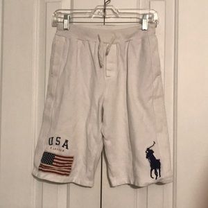 Pollo Ralph Lauren White Casual Shorts